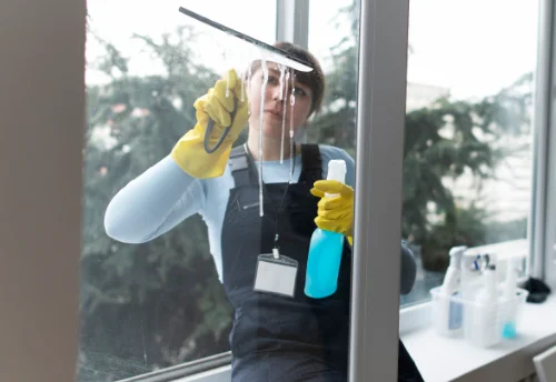 Nettoyage de vitres intérieures et extérieures à Quié